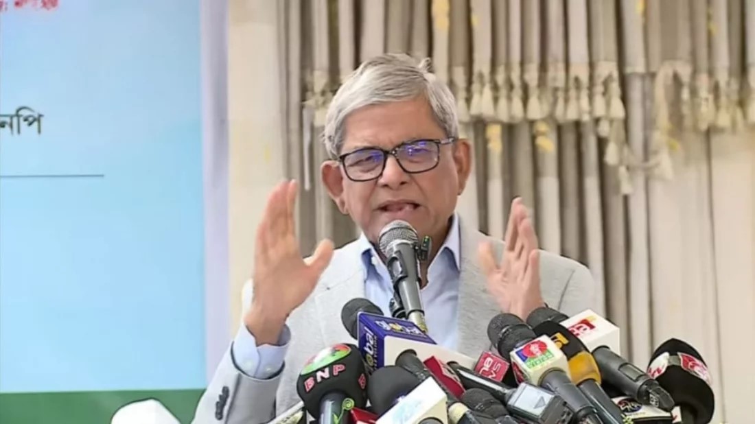 বাংলাদেশের মানুষ ওয়ান ম্যান ওয়ান ভোট বোঝে: মির্জা ফখরুল